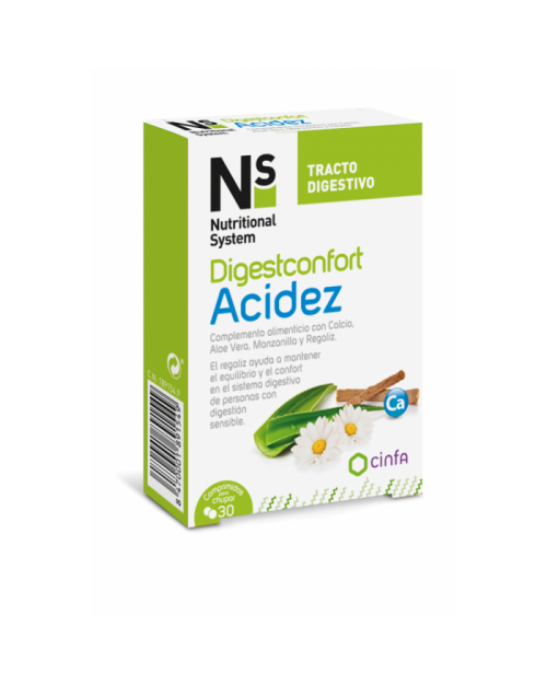 NS Digestconfort Acidez 30 Comprimidos